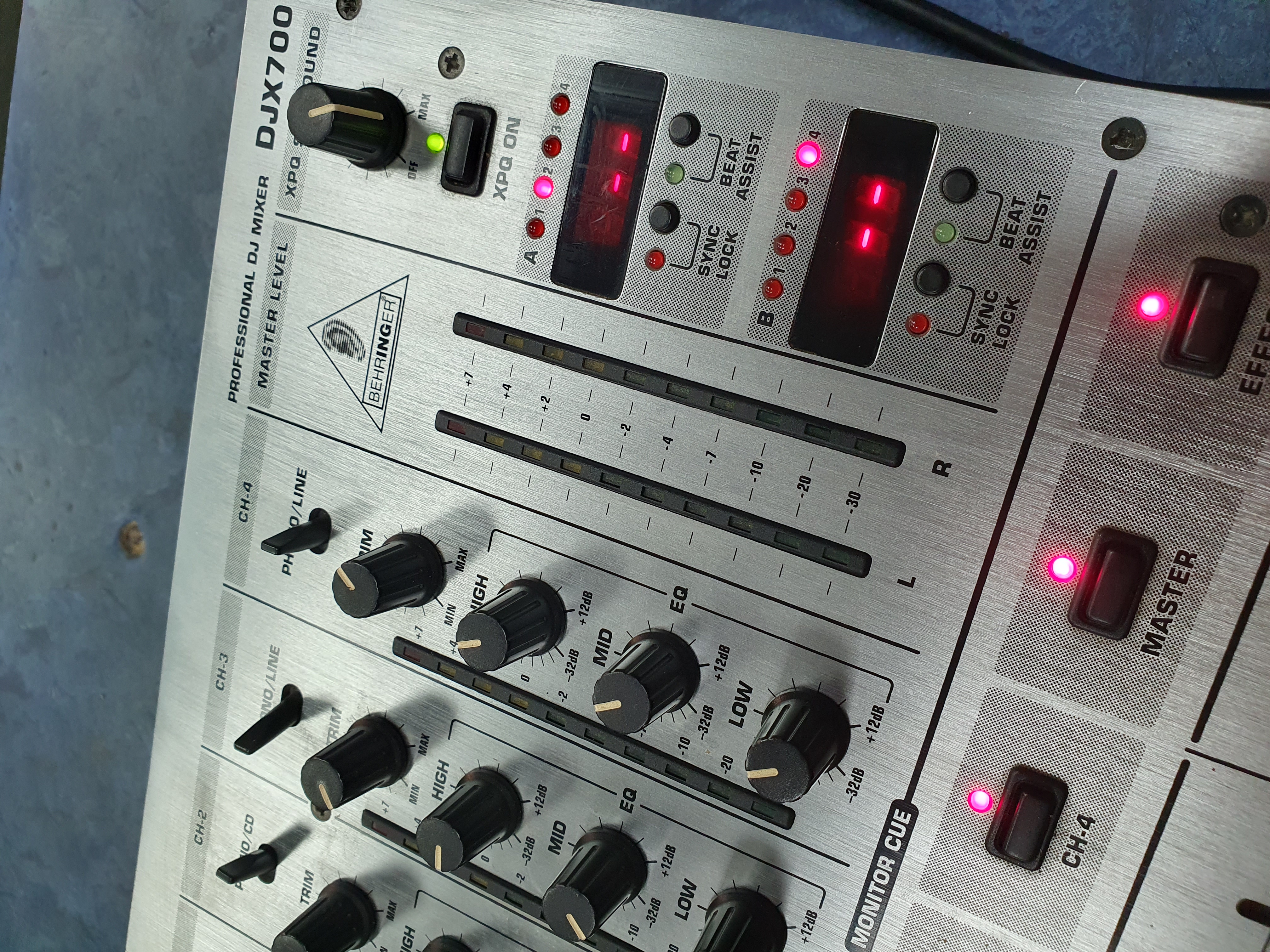 Pre-owned Behringer DJX700 4-Channel DJ Mixer - Own4Less